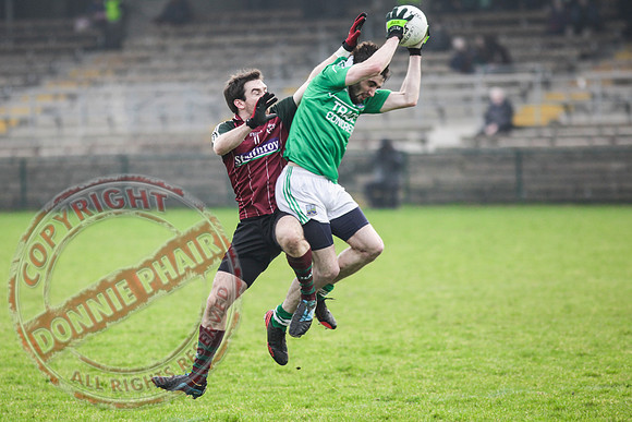 Fermanagh (2-15) V St. Mary's (1-5) in Dr. McKenna Cup.  Senior Men GAA Football.