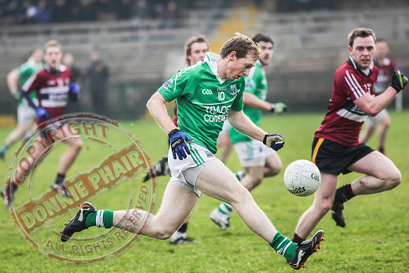 Fermanagh (2-15) V St. Mary's (1-5) in Dr. McKenna Cup.  Senior Men GAA Football.