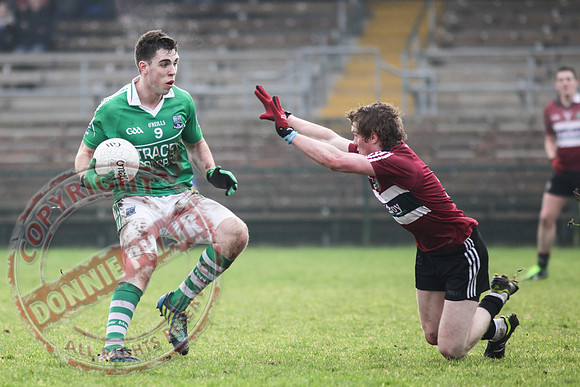 Fermanagh (2-15) V St. Mary's (1-5) in Dr. McKenna Cup.  Senior Men GAA Football.