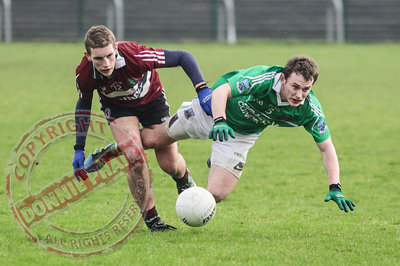 Fermanagh (2-15) V St. Mary's (1-5) in Dr. McKenna Cup.  Senior Men GAA Football.