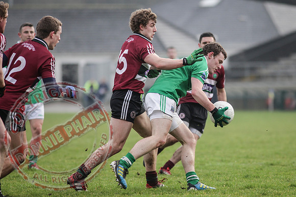 Fermanagh (2-15) V St. Mary's (1-5) in Dr. McKenna Cup.  Senior Men GAA Football.