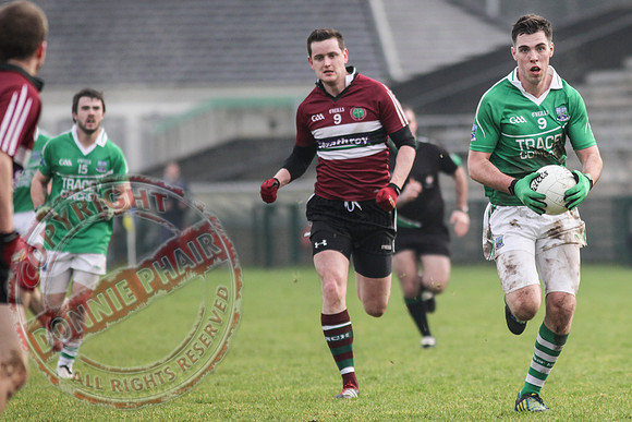 Fermanagh (2-15) V St. Mary's (1-5) in Dr. McKenna Cup.  Senior Men GAA Football.