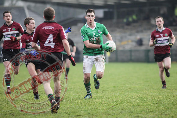 Fermanagh (2-15) V St. Mary's (1-5) in Dr. McKenna Cup.  Senior Men GAA Football.
