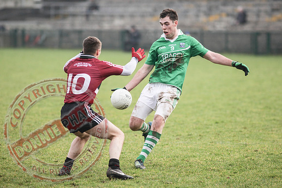 Fermanagh (2-15) V St. Mary's (1-5) in Dr. McKenna Cup.  Senior Men GAA Football.