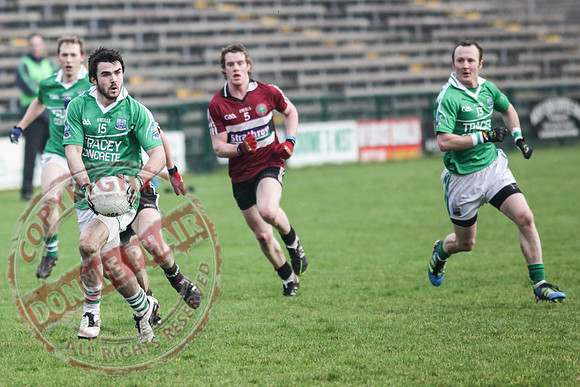 Fermanagh (2-15) V St. Mary's (1-5) in Dr. McKenna Cup.  Senior Men GAA Football.