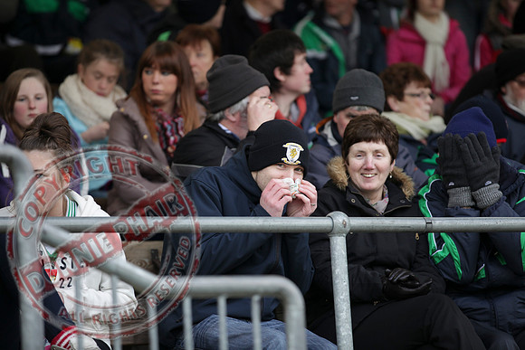 Fermanagh (2-15) V St. Mary's (1-5) in Dr. McKenna Cup.  Senior Men GAA Football.