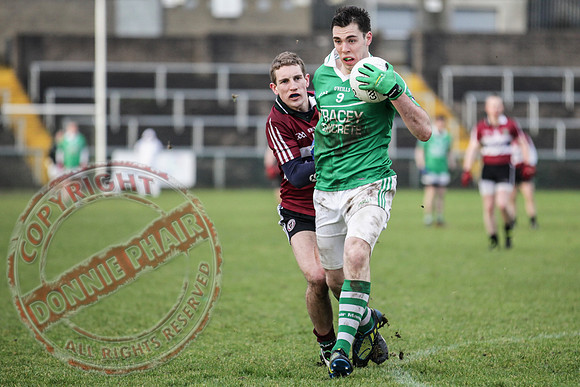 Fermanagh (2-15) V St. Mary's (1-5) in Dr. McKenna Cup.  Senior Men GAA Football.