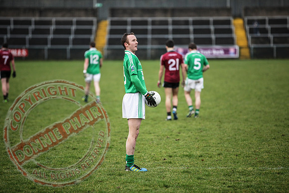 Fermanagh (2-15) V St. Mary's (1-5) in Dr. McKenna Cup.  Senior Men GAA Football.