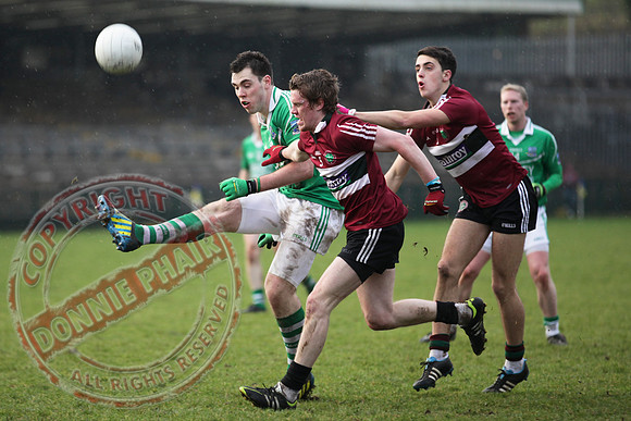 Fermanagh (2-15) V St. Mary's (1-5) in Dr. McKenna Cup.  Senior Men GAA Football.