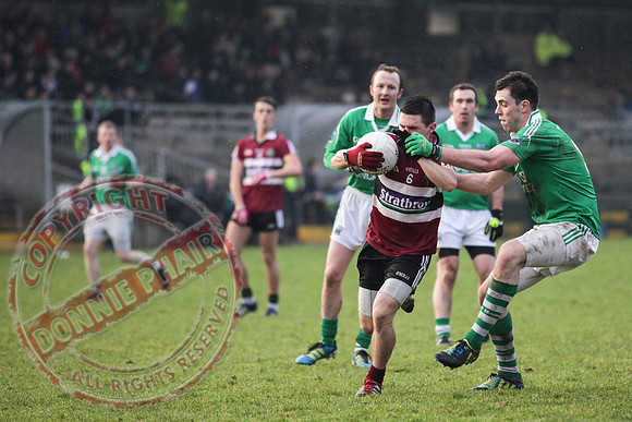 Fermanagh (2-15) V St. Mary's (1-5) in Dr. McKenna Cup.  Senior Men GAA Football.