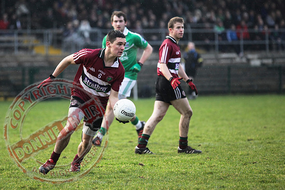Fermanagh (2-15) V St. Mary's (1-5) in Dr. McKenna Cup.  Senior Men GAA Football.