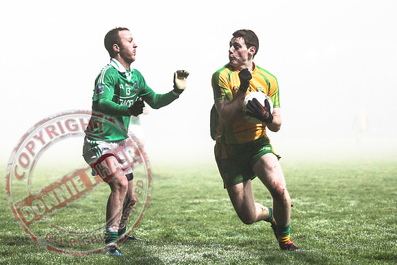 Fermanagh (2-15) V Donegal (2-07) in Dr. McKenna Cup.  Senior Men GAA Football.