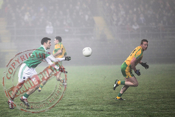 Fermanagh (2-15) V Donegal (2-07) in Dr. McKenna Cup.  Senior Men GAA Football.