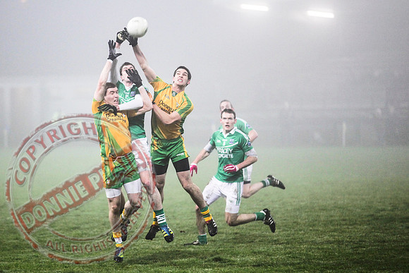 Fermanagh (2-15) V Donegal (2-07) in Dr. McKenna Cup.  Senior Men GAA Football.