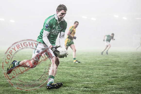 Fermanagh (2-15) V Donegal (2-07) in Dr. McKenna Cup.  Senior Men GAA Football.