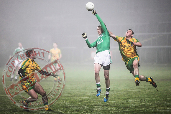 Fermanagh (2-15) V Donegal (2-07) in Dr. McKenna Cup.  Senior Men GAA Football.