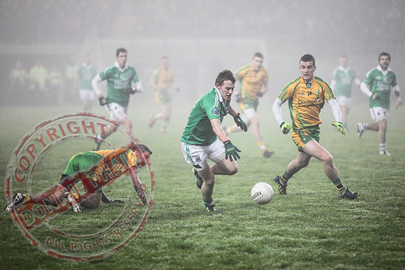 Fermanagh (2-15) V Donegal (2-07) in Dr. McKenna Cup.  Senior Men GAA Football.