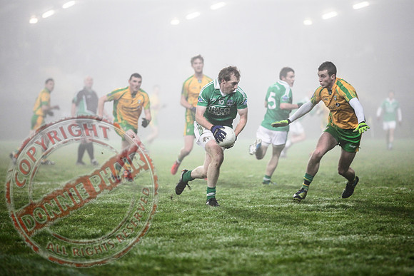Fermanagh (2-15) V Donegal (2-07) in Dr. McKenna Cup.  Senior Men GAA Football.