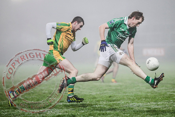 Fermanagh (2-15) V Donegal (2-07) in Dr. McKenna Cup.  Senior Men GAA Football.