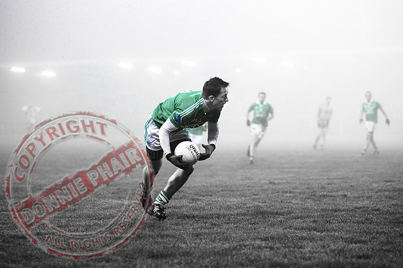 Fermanagh (2-15) V Donegal (2-07) in Dr. McKenna Cup.  Senior Men GAA Football.
