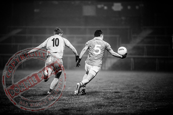 Fermanagh (2-15) V Donegal (2-07) in Dr. McKenna Cup.  Senior Men GAA Football.