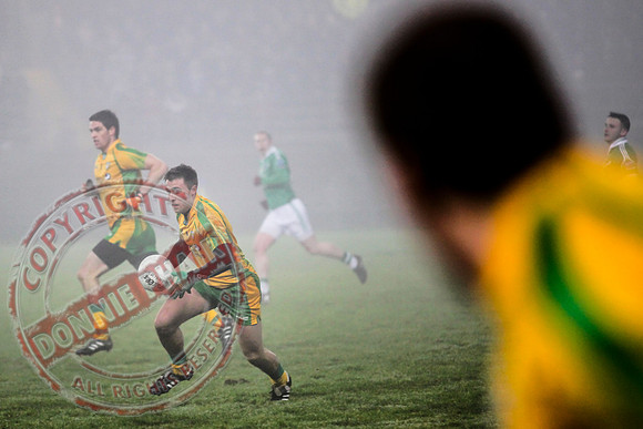 Fermanagh (2-15) V Donegal (2-07) in Dr. McKenna Cup.  Senior Men GAA Football.