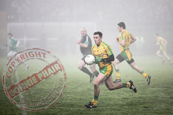 Fermanagh (2-15) V Donegal (2-07) in Dr. McKenna Cup.  Senior Men GAA Football.