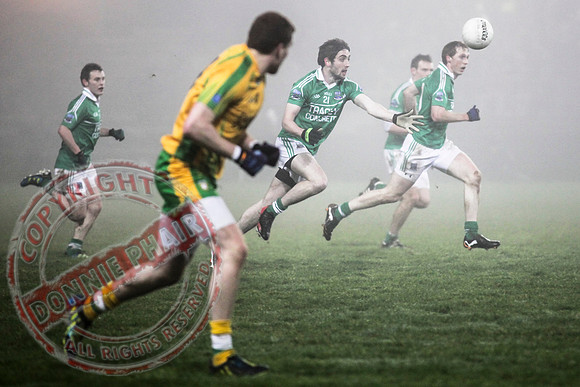 Fermanagh (2-15) V Donegal (2-07) in Dr. McKenna Cup.  Senior Men GAA Football.