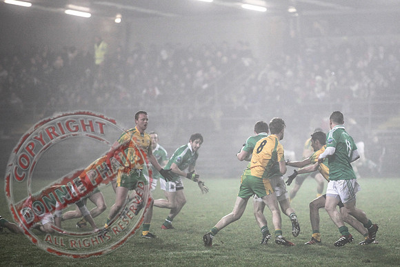 Fermanagh (2-15) V Donegal (2-07) in Dr. McKenna Cup.  Senior Men GAA Football.