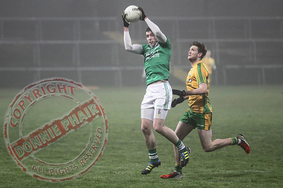 Fermanagh (2-15) V Donegal (2-07) in Dr. McKenna Cup.  Senior Men GAA Football.