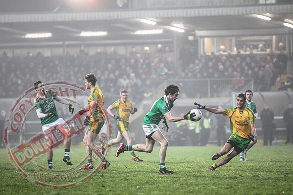 Fermanagh (2-15) V Donegal (2-07) in Dr. McKenna Cup.  Senior Men GAA Football.