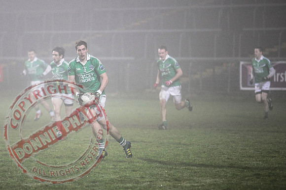 Fermanagh (2-15) V Donegal (2-07) in Dr. McKenna Cup.  Senior Men GAA Football.