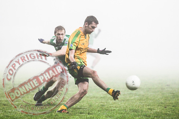 Fermanagh (2-15) V Donegal (2-07) in Dr. McKenna Cup.  Senior Men GAA Football.