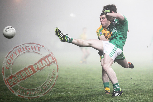 Fermanagh (2-15) V Donegal (2-07) in Dr. McKenna Cup.  Senior Men GAA Football.