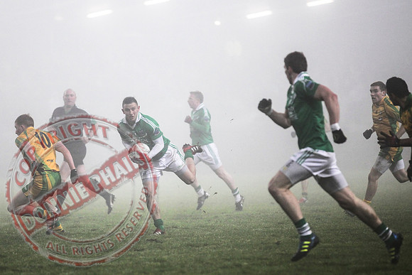 Fermanagh (2-15) V Donegal (2-07) in Dr. McKenna Cup.  Senior Men GAA Football.
