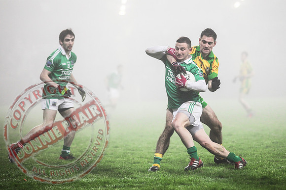 Fermanagh (2-15) V Donegal (2-07) in Dr. McKenna Cup.  Senior Men GAA Football.