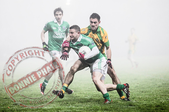 Fermanagh (2-15) V Donegal (2-07) in Dr. McKenna Cup.  Senior Men GAA Football.