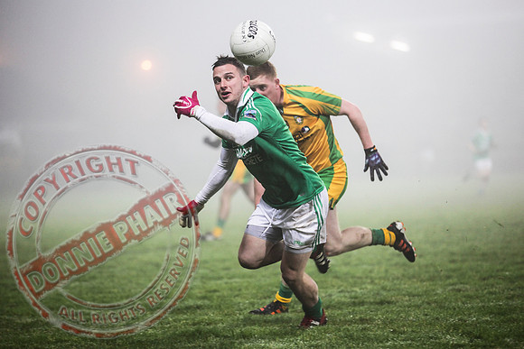 Fermanagh (2-15) V Donegal (2-07) in Dr. McKenna Cup.  Senior Men GAA Football.