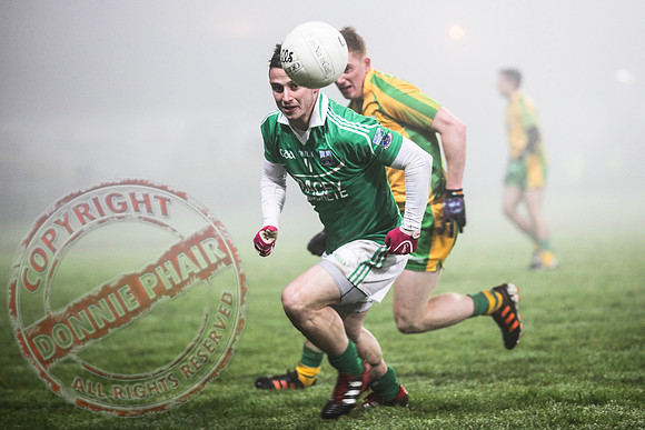 Fermanagh (2-15) V Donegal (2-07) in Dr. McKenna Cup.  Senior Men GAA Football.