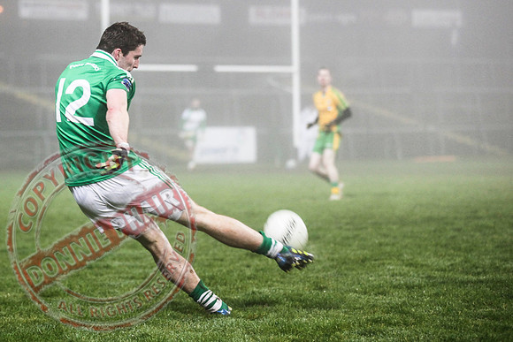 Fermanagh (2-15) V Donegal (2-07) in Dr. McKenna Cup.  Senior Men GAA Football.