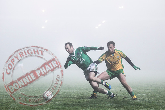 Fermanagh (2-15) V Donegal (2-07) in Dr. McKenna Cup.  Senior Men GAA Football.