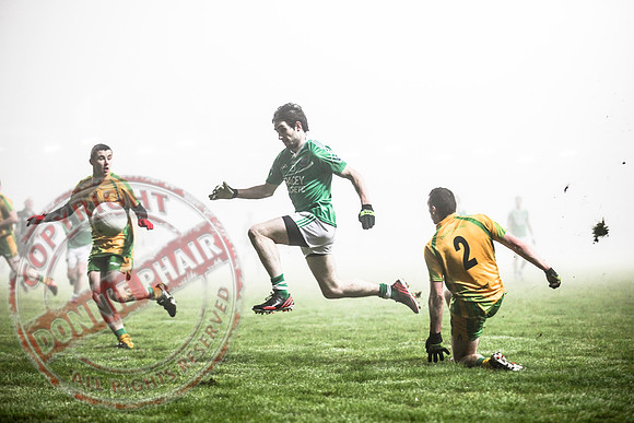 Fermanagh (2-15) V Donegal (2-07) in Dr. McKenna Cup.  Senior Men GAA Football.