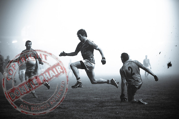 Fermanagh (2-15) V Donegal (2-07) in Dr. McKenna Cup.  Senior Men GAA Football.