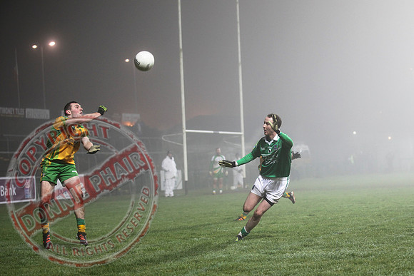Fermanagh (2-15) V Donegal (2-07) in Dr. McKenna Cup.  Senior Men GAA Football.