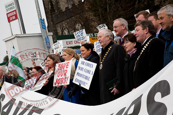 Quinn Insurance Protest in Cavan Town.