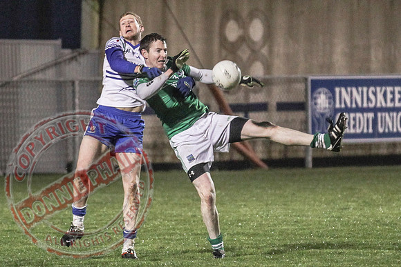 Fermanagh (0-07) V Monaghan (1-12) in Senior Men GAA Dr McKenna Cup Quarter Final.