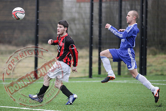 Lisnaskea Rovers (2) V Derrychara United (1).