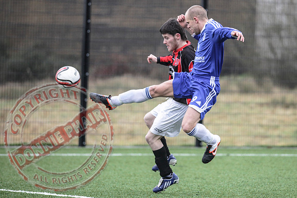 Lisnaskea Rovers (2) V Derrychara United (1).