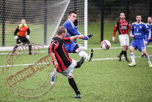 Lisnaskea Rovers (2) V Derrychara United (1).