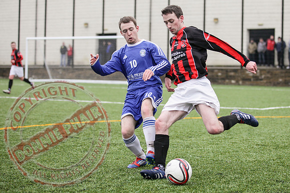 Lisnaskea Rovers (2) V Derrychara United (1).